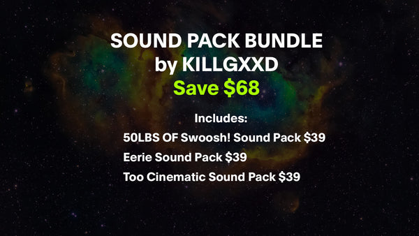50LBS OF SWOOSh! Sound Pack
