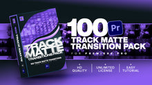 Load image into Gallery viewer, 100 Track Matte Transitions Pack
