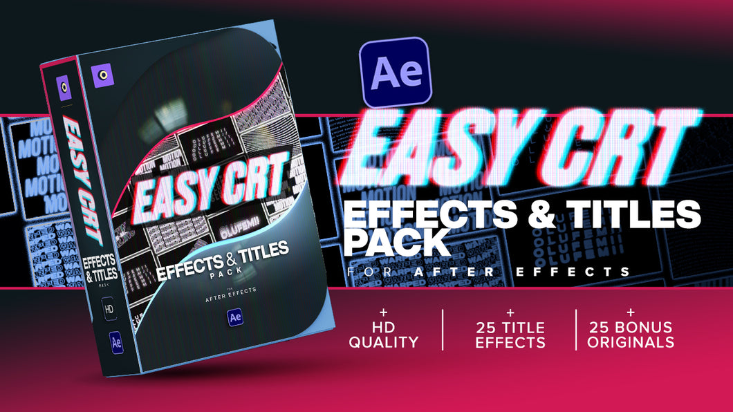 Easy CRT & Titles Pack